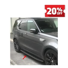 FOR LAND ROVER DISCOVERY 5 L462 SIDE STEPS RUNNING BOARDS BLACK AND SILVER 16-24
