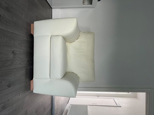 Leather chairs armchairs used - chairs,