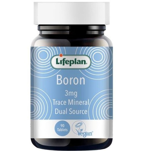 Lifeplan boron 3mg tablets - boron,