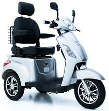NEW 3 Wheeled 60V20AH 800W Electric Mobility Scooter Silver - Green Power