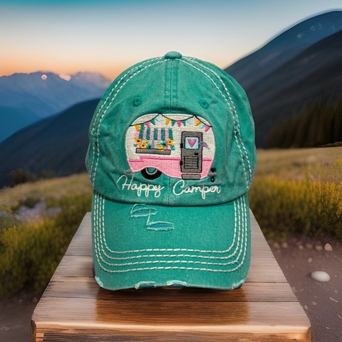 Happy camper teardrop - happy,