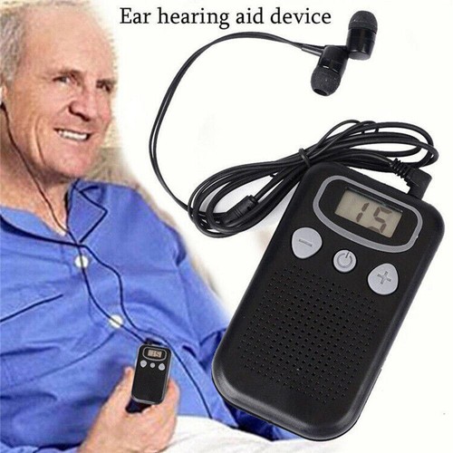 Digital ear hearing aid - ear, sound