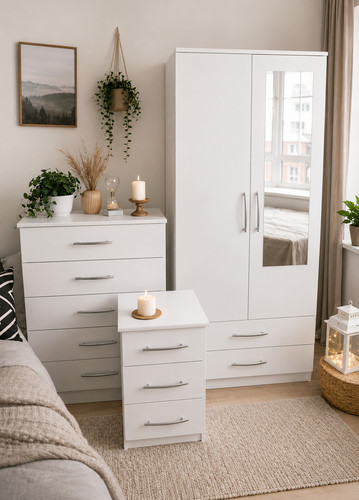 Fully assembled wardrobe - wardrobe,