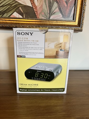 Sony retro digital alarm - sony,