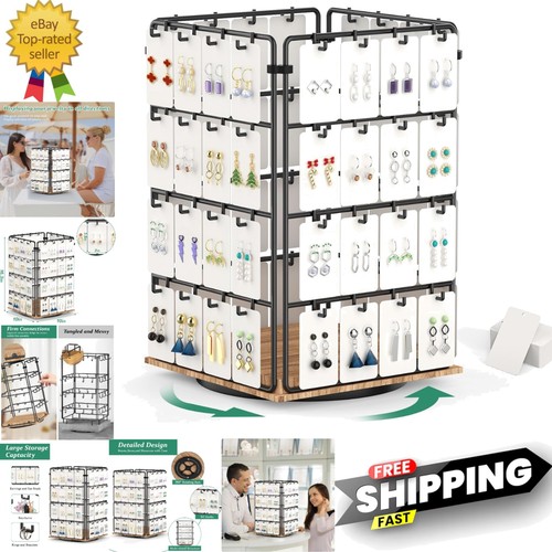 360 rotating earring display - rotating,