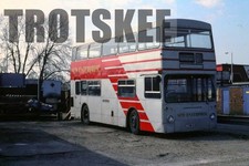 35mm Slide New Enterprise Daimler Fleetline CRL6 MCW THM614M Tonbridge 1993 Orig