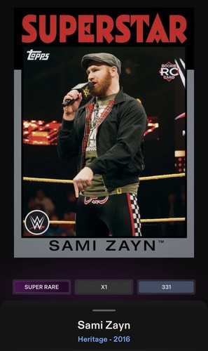 2016 topps slam digital sami - 2016,