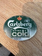 Carlsberg Extra Cold  Beer Pump Sign Plastic Sign