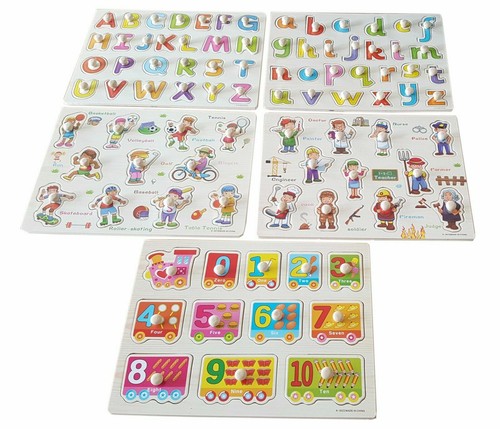New baby kids wooden - new, puzzle