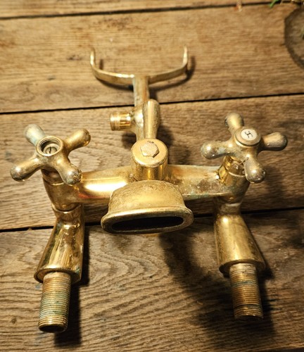 Solid brass bath tap - solid,