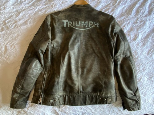 Triumph motorcycle leather - motorcycle,