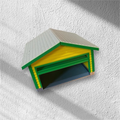 Garage diorama scale - 2x,