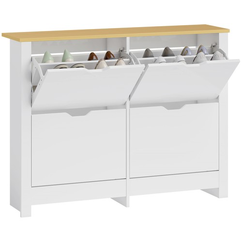 Homcom shoe storage cabinet - homcom,
