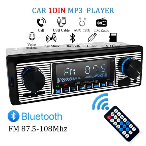 Bluetooth vintage car - vintage, radio