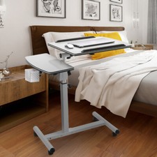 Tilting Over Bed Chair Table