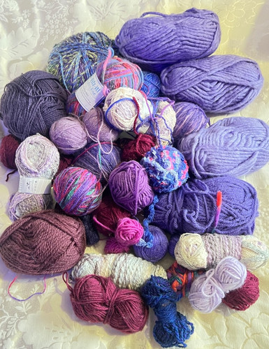 Knitting wool job lot - job,