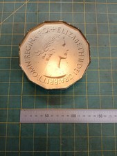 Puck Vintage metal money box