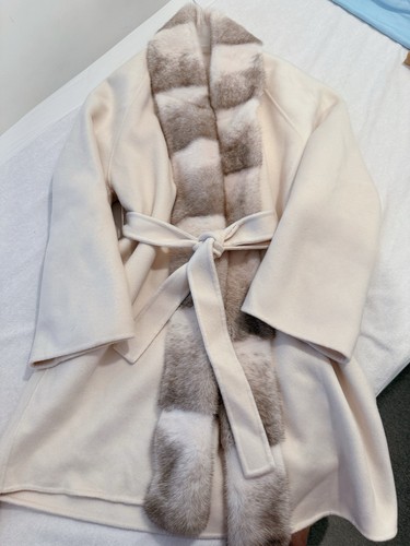 Real mink cashmere coat - +,