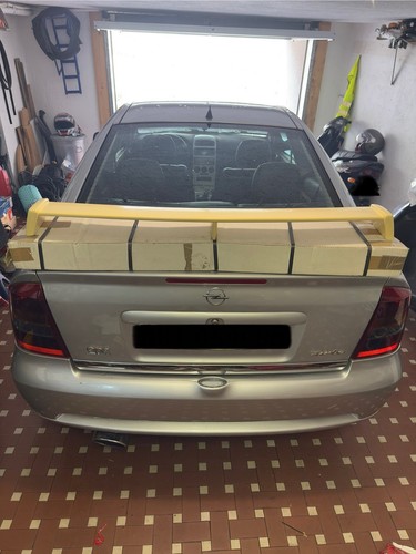 Opel astra coupe spoiler - coupe,