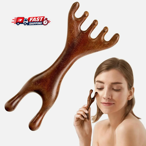 Double ended wood scalp - double-ended,