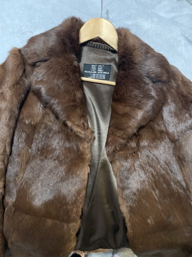 Real fur coat - real,