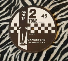 THE SPECIALS - GANGSTER (SKA)  7" - TURNTABLE (RECORD PLAYER)  SLIPMAT.
