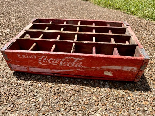 Vintage wooden coca cola - vintage,