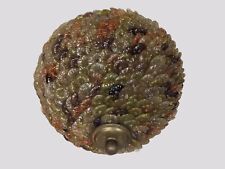 Vintage Murano Bohemian Glass Florets Clusters Ceiling Lights 9 Available