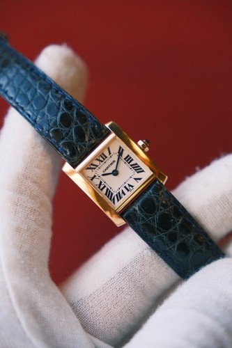 Cartier tank francaise - cartier, 18k