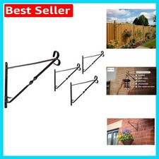 Elegant Pack of 4 Wrought Iron