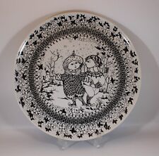 Rosenthal studio line Björn Wiinblad - the seasons winter wall plate 35 cm