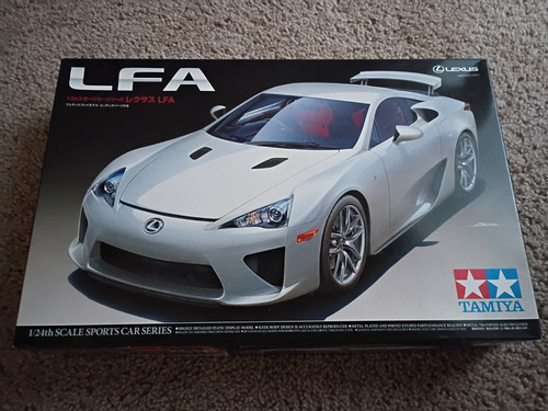 Tamiya lexus lfa plastic - lfa,