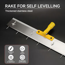 Adjustable Pin Leveller for Levelling Compound Screed Rake 61Cm Flooring Tools