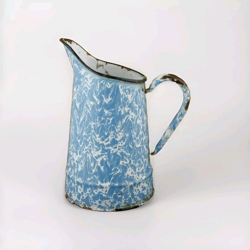 Vintage french jug enamelware - french,