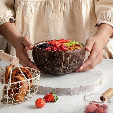 100 natural coconut shell - 100%,