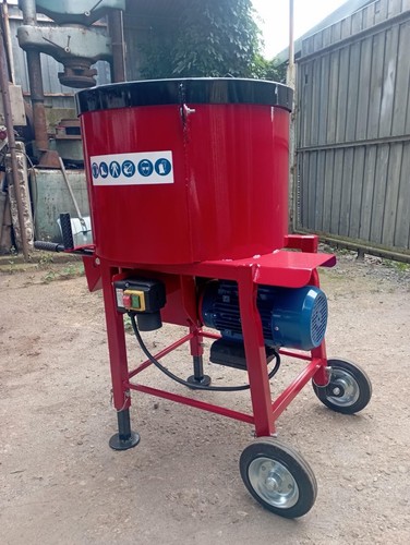 Concrete electric pan - electric, mixer