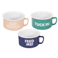  Set Of 3 Giant Soup Bowl Mug