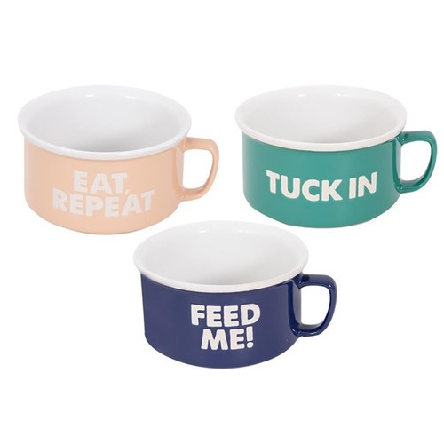 Set giant soup bowl mug - ,