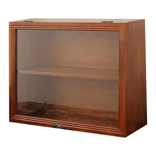 Figurine display case wooden - case,
