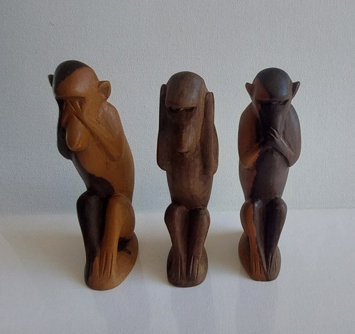 Vintage wooden handcarved see - vintage,