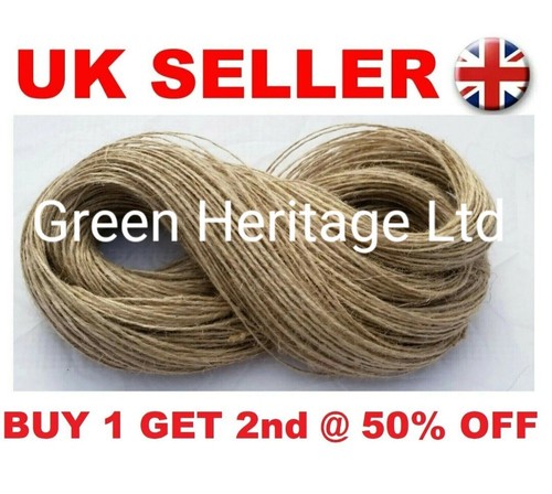 50m 2ply jute twine - 50m,