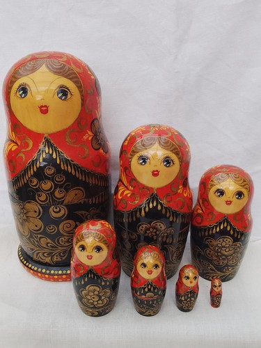 Vintage russian nesting - russian,