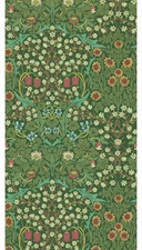 2 PACK Morris & Co. Blackthorn Green Floral Wallpaper