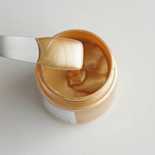 60ml gold metallic acrylic - metallic,