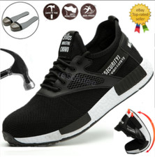 Safety Shoes Trainers Men Women Lightweight Steel Toe Cap Work Hiking Boots UK