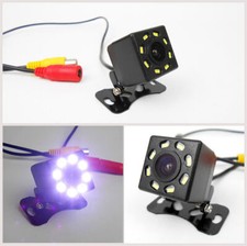 12V Car Rear View Reversing Backup Camera 170 ° Night Wide View Angle Waterproof