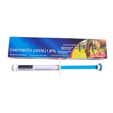 Horse Dewormer Apple Flavor Exp 3/2026 Animal Health Dewormer