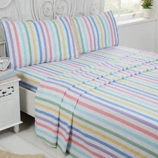Candy Stripe Brushed Cotton