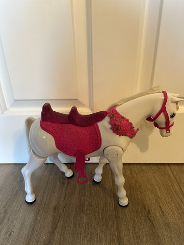 Vintage barbie horse white - vintage,