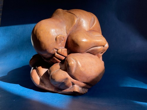Large weeping buddha carved - buddha,